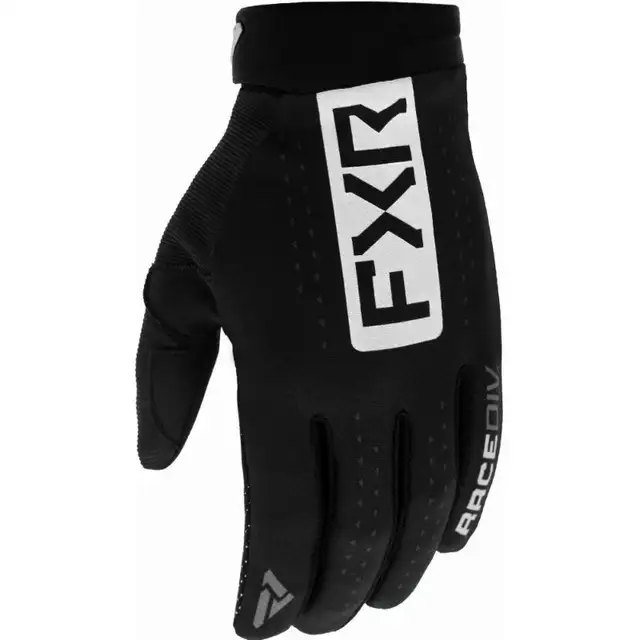 FXR gants motocross homme Reflex MX black/white ***Neuf*** in Other in Lanaudière - Image 2