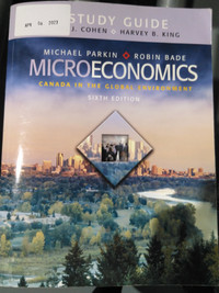 Study Guide Microeconomics 6E
