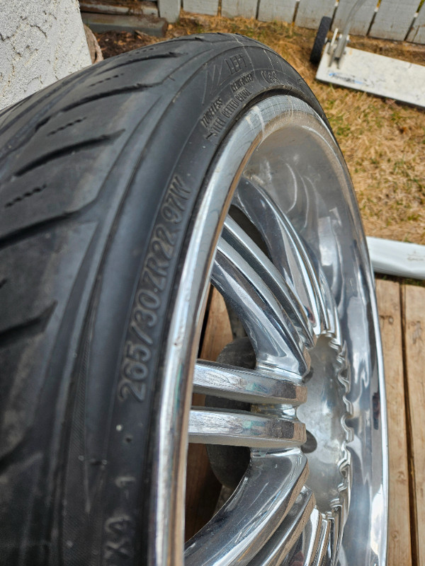 22 inch rims on proxes4 in Tires & Rims in Calgary - Image 3