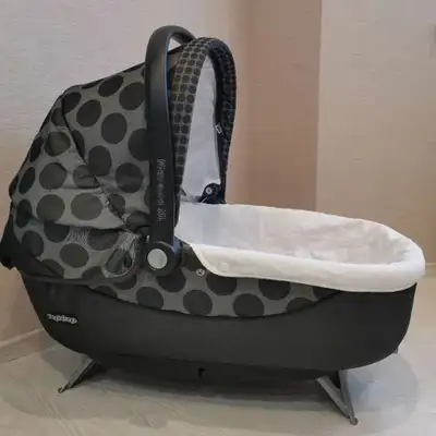 peg perego pop up bassist plus bassinet stroller base, View more