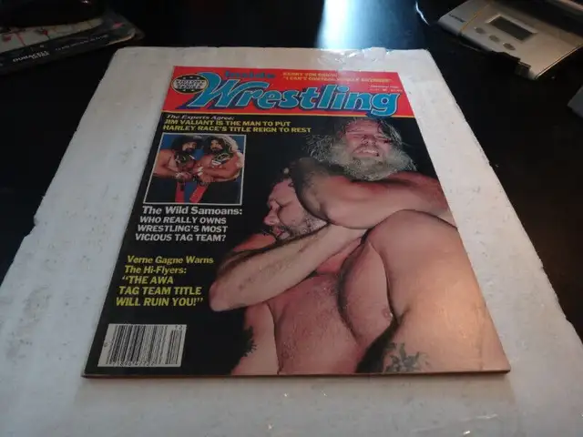 inside wrestling magazine 1983  wwe wwf  see inside the one avai in Arts & Collectibles in Victoriaville - Image 9