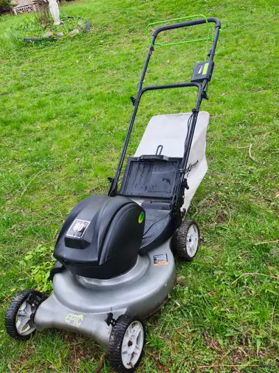 self-propelled Yardworks 80V Cordless Lawn Mower, View more