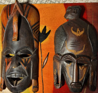 Africa Kenya authentic masks