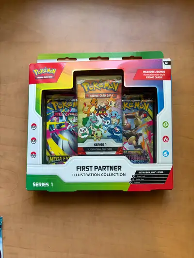 Pokemon TCG First Partner Illustration Collection Series 1, View more