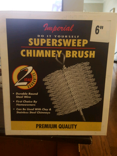 Chimney brush 6", View more