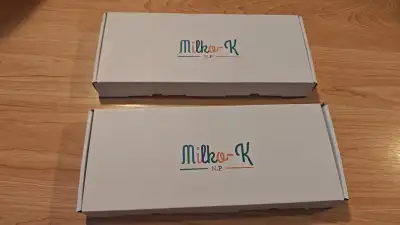 2 New Cute Milko-K NP Keycap Sets - Bundle, View more