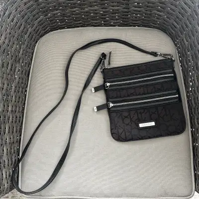 VINTAGE CALVIN KLEIN CANVAS SMALL CROSSBODY, View more