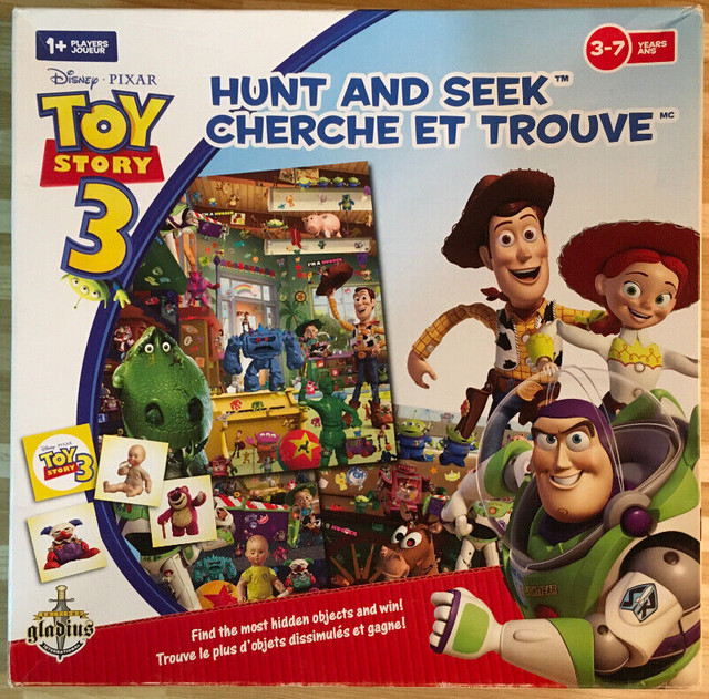 Cherche et trouve Toy Story 3 / Histoire de jouets (3 - 7 ans) | Jouets et  jeux | Trois-Rivières | Kijiji