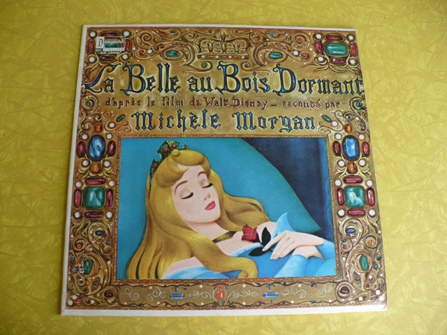 DISQUE VINYLE - LA BELLE AU BOIS DORMANT( WALT DISNEY ) M.MORGAN dans CD, DVD et Blu-ray  à Longueuil/Rive Sud - Image 2