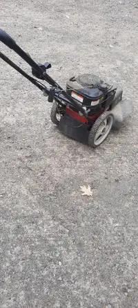 Gas blower and weed eater on wheeels