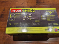 New in Box! Ryobi 18V Brushless Chainsaw w/4AH Battery+Charger