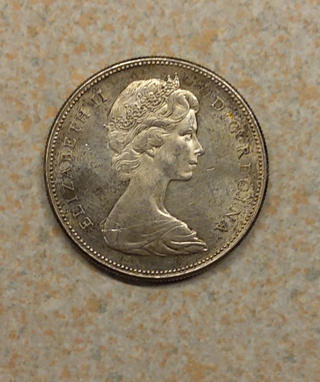 1867 1967 Silver Canadian Flying Goose Dollar Coin Arts