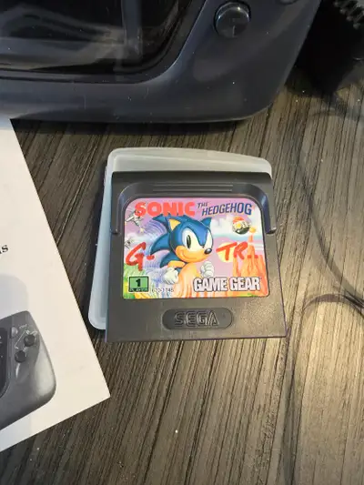 Game gear Jeux video Sonic the hedg hog, View more