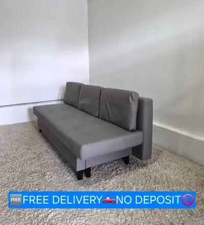 FREE DELIVERY Ikea Alvdalen Sofabed/Futon Sofa w Hidden Storage, View more