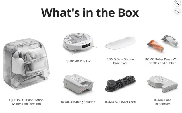 DJI ROMO P Robot Vacuum Cleaner and Mop Transparent in Vacuums in City of Toronto - Image 4