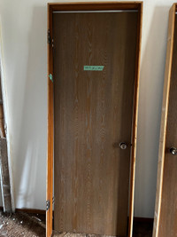 Interior wood doors and frames