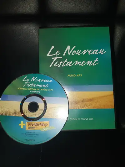 Cd nouveau testament mp3 audio, View more