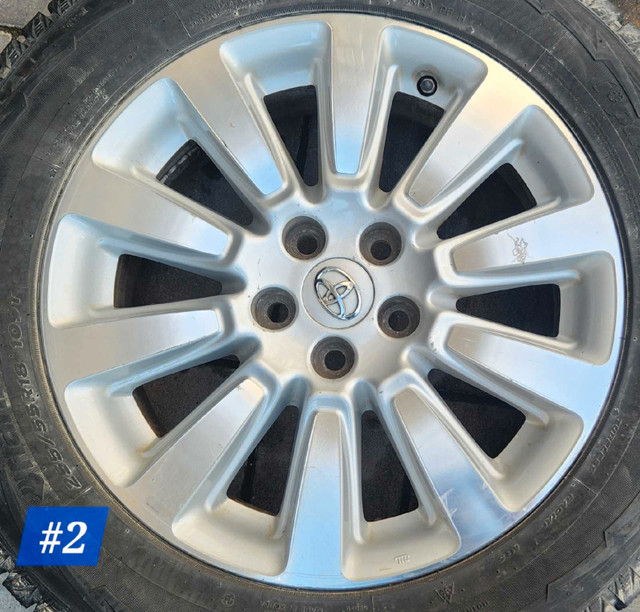 Toyota Sienna winter tires and rims in Tires & Rims in Oshawa / Durham Region - Image 3