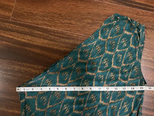 Rachel Roy women’s small one-shoulder maxi dress, teal and tan in Women's - Dresses & Skirts in Oshawa / Durham Region - Image 4