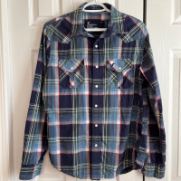 American Eagle button up long sleeves shirt