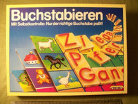 Apprendre l'allemand  en s'amusant-Buchstabieren Alter 4+