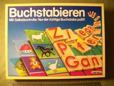 Apprendre l'allemand  en s'amusant-Buchstabieren Alter 4+, View more