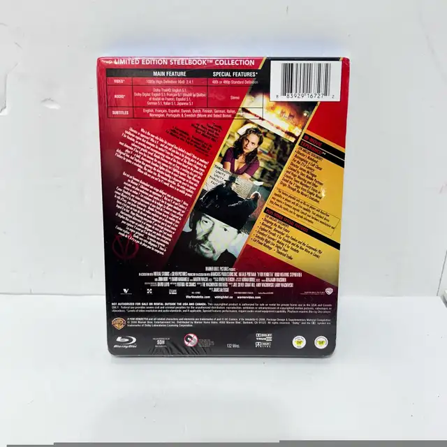 V for vendetta limited edition Collectors steelbook bluray movie in CDs, DVDs & Blu-ray in Winnipeg - Image 7