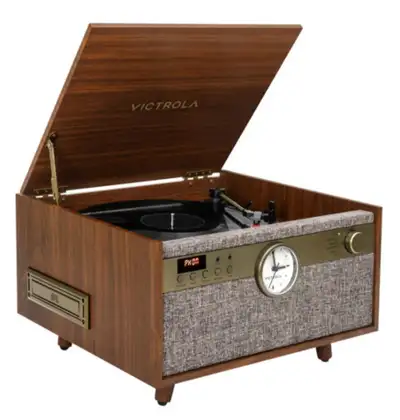 BNIB Victrola Century 6-in-1 Belt Drive Turntable - Walnut, View more