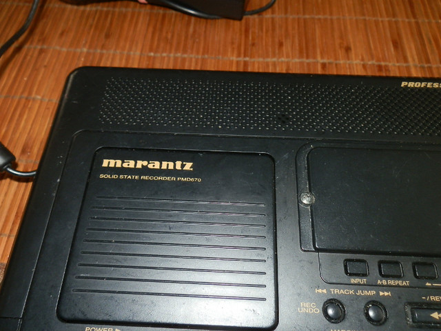 Marantz Portable Solid State Recorder PMD670 (PMD670/U1B) in Other in City of Halifax - Image 2