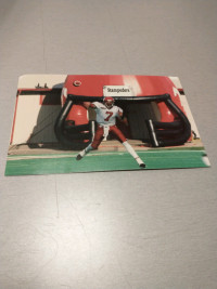 CFL Calgary Stampeders QB Jeff Garcia postcard 2001, in box 3