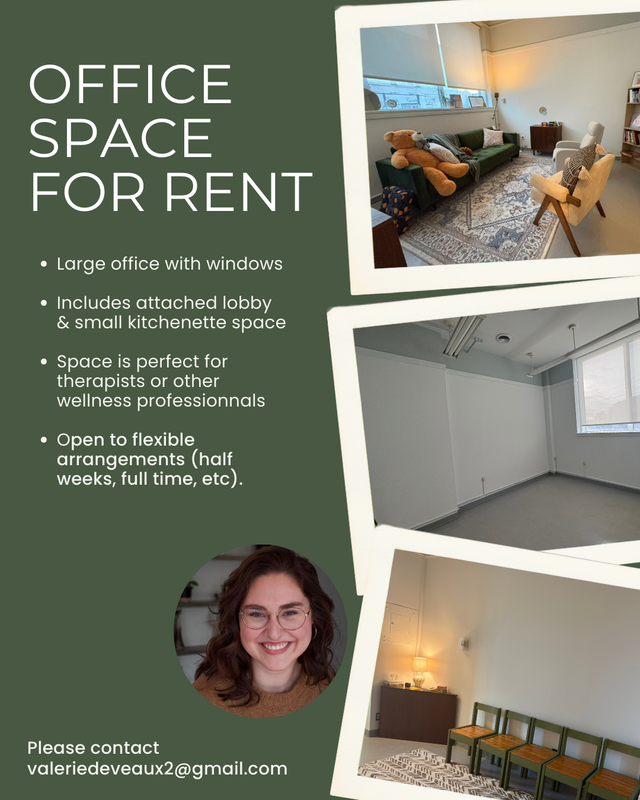Office Space for Rent - Wellness Professionals