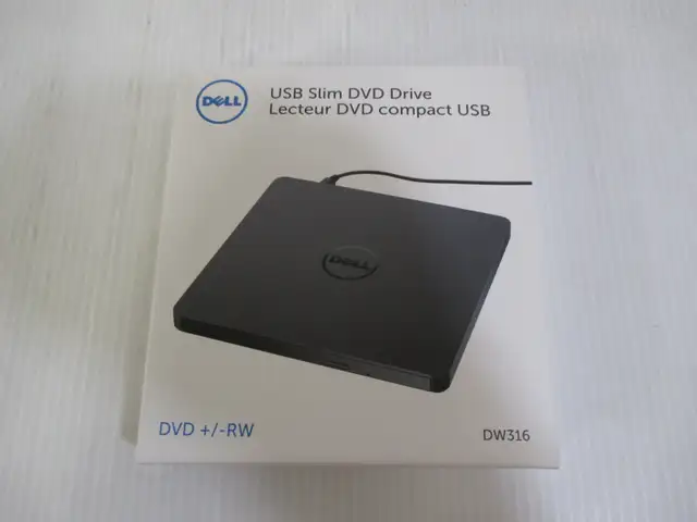 Dell  External DVD/ RW USB Slim Drive - NEW IN BOX in Laptop Accessories in Abbotsford - Image 3