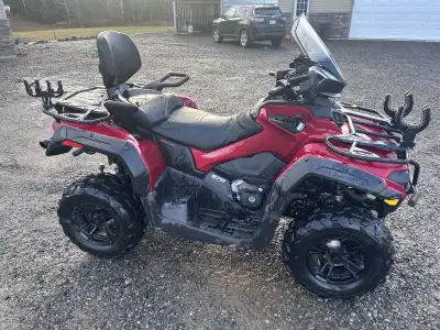 2019 Cam Am 570 XT Max in excellent condition Front and rear bumpers, heated had grips, winch , skid...