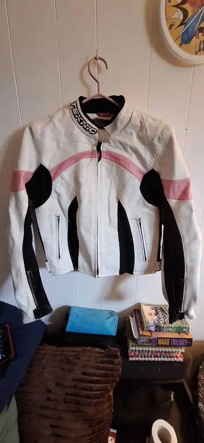Womens Motercycle jacket, View more