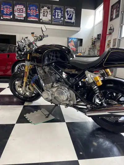 This 2013 Norton Commando 961 Special Edition is one of 200 built by the Norton factory and was boug...