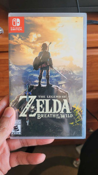 Legend of Zelda Breath of the Wild BNIB $65