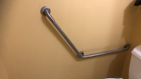 Bathroom grab bar