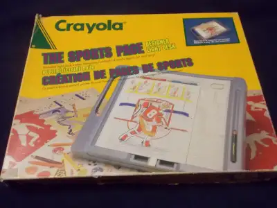 Vintage Crayola Light Up Tracing Desk - Sports, View more