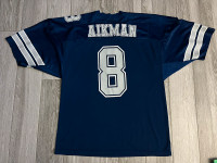 Authentic Russell Troy Aikman Dallas Cowboys NFL Football Jersey