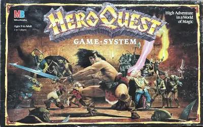 [Complete] HeroQuest 1989 Games Workshop Boardgame, View more