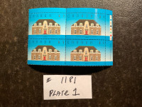 1989- CANADA- bloc de planche 1, #1181 ($1.00)