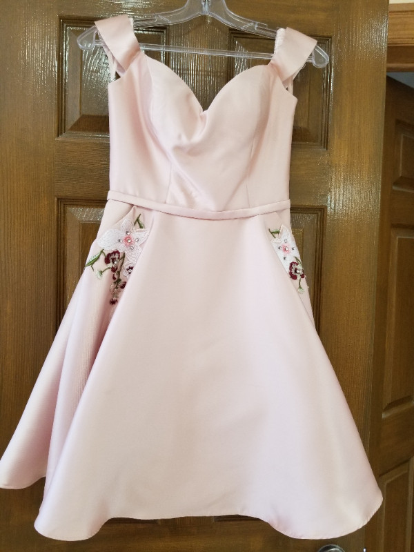 Anny Lee Short Champagne Colour Dress Size Small in Women's - Dresses & Skirts in Oakville / Halton Region