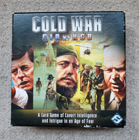 Cold War: CIA vs KGB card/board game