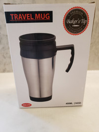 Brand new Baker's Tip Premium Collection Travel Mug 400ml