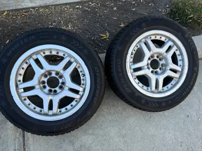 Winter tires & wheels, set of 4 Dynamo Winter 215/60R16 tires EMR wheels were on Chevrolet Monte Car...