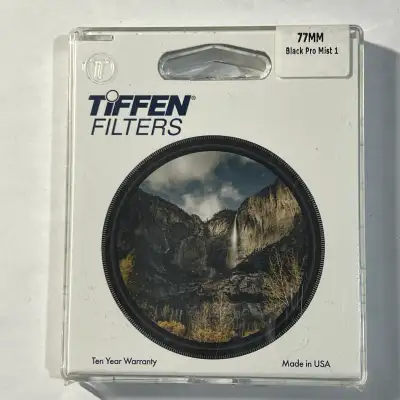 Tiffen 77mm Black Pro Mist 1 Filter, View more