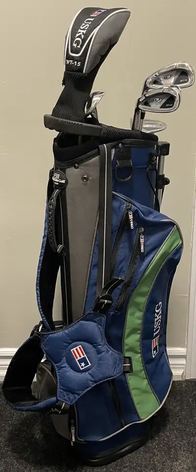 Kids Left Hand Golf Clubs and Bag, View more