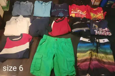 Boys size 6 lot, View more