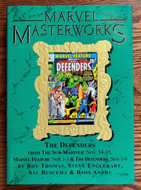Marvel Masterworks 100 The Defenders Vol. 1 HC limited variant e