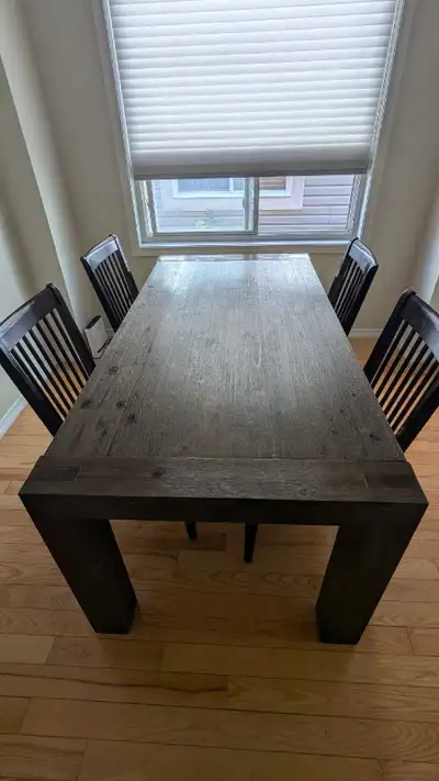 Solid Wood Dining Table Set, View more